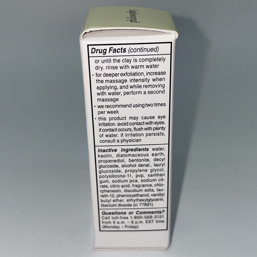Philosophy Purity Made Simple Pore Extractor Exfoliating Clay Mask - Picture 7 of 9